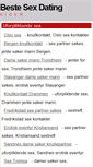 Mobile Screenshot of bestesexdating.com